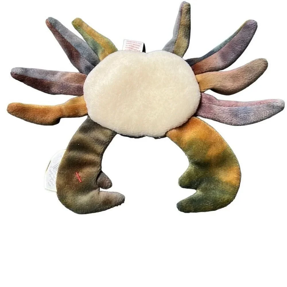 TY Toys Multicolor The Beanie Babies Collection Claude the Crab Stuffed One Size - Picture 3 of 10